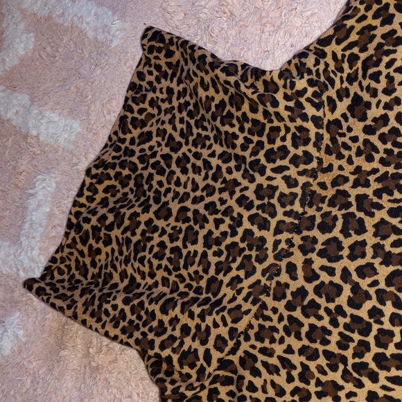 J crew tissue? Turtleneck leopard print xxs - Picture 6 of 11